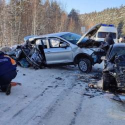 Девять человек пострадали в серьезной аварии в Башкирии