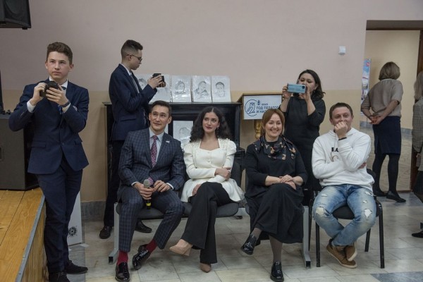 В Балтасинской гимназии состоялась творческая встреча с камаловцами (ФОТО)