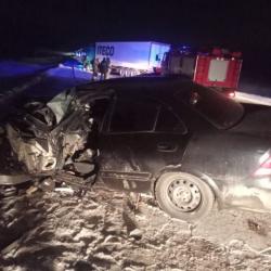 Водитель Nissan погиб в серьезном ДТП с &laquo;КамАЗом&raquo; на трассе Казань-Ульяновск