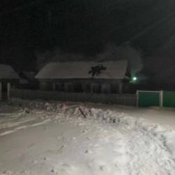 В Альметьевском районе мужчины случайно подожгли дом