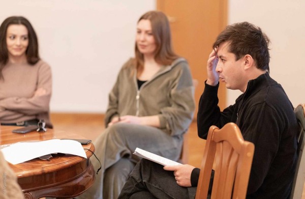Первая читка будущего спектакля Айдара Заббарова (ФОТО)