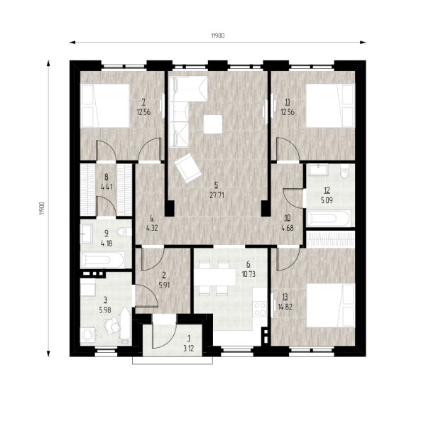 Проект "Ханской усадьбы" - "Иминлек" (ФОТО)