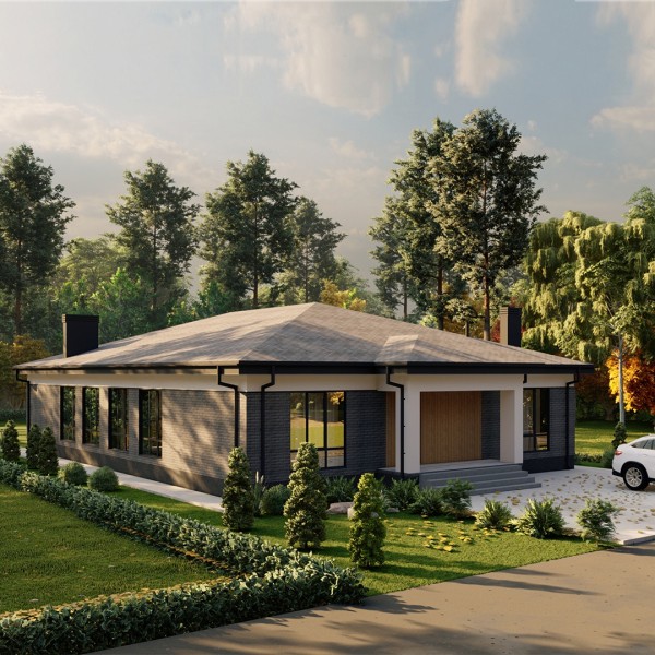 «Ханский М-249» — проект загородной резиденции (ФОТО) «Ханский М-249» — проект загородной резиденции (ФОТО)