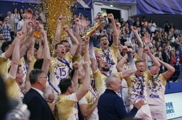 В 11-й раз &laquo;Зенит-Казань&raquo; взял золото чемпионата России по волейболу