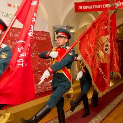 Из фондов музея вынесут знамя, дошедшее до Берлина