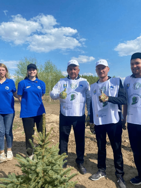 Зеленодольский район присоединился к международной акции &laquo;Сад памяти&raquo; (ФОТО)