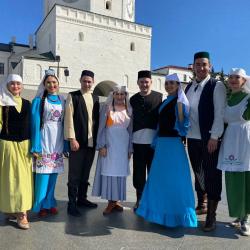 Тинчуринцы приняли участие в параде, посвященном Дню России (ФОТО)