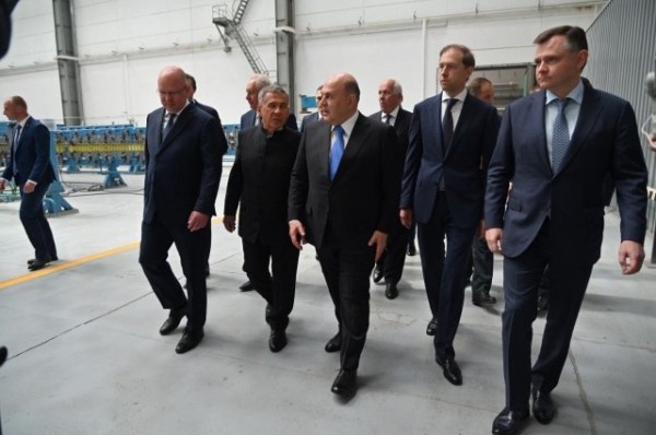 
        Михаил Мишустин прибыл на Казанский авиационный завод имени Горбунова            