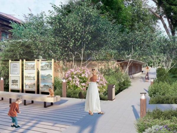 Жителям Казани показали, как будет выглядеть новый сквер на улице Волкова Жителям Казани показали, как будет выглядеть новый сквер на улице Волкова