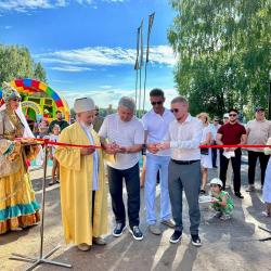 Коттеджный поселок "Ханская усадьба" отметил день рождения открытием первой улицы