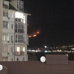 Видео: В Геленджике горит 118 гектаров леса