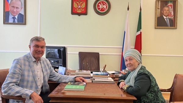 В Постоянном представительстве РТ состоялась встреча с известным татарским общественным деятелем Пермского края