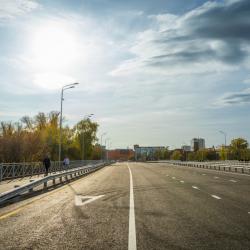 Открыто движение по мосту на улице Назарбаева в Казани Открыто движение по мосту на улице Назарбаева в Казани