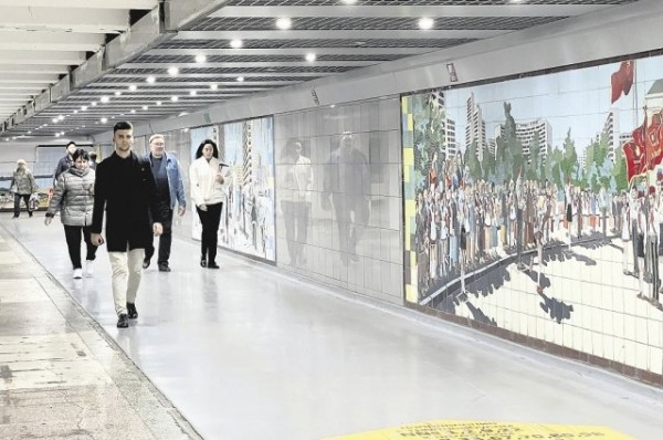 
        В Нижнекамске восстановят историческое панно из смальты о химиках    