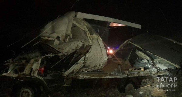 В Заинском районе произошло массовое ДТП, есть пострадавший