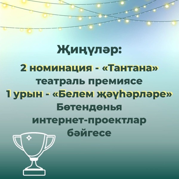 Театр Тинчурина подвел итоги 2023 года