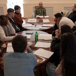 В театре Камала состоялась читка пьесы "Чертов тост" (ФОТО) В театре Камала состоялась читка пьесы "Чертов тост" (ФОТО)