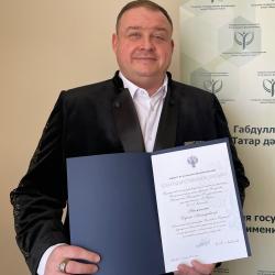 Сергей Васильев награжден Благодарственным письмом Министерства культуры РФ