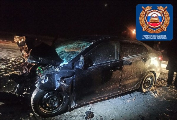 Девушка-пассажирка погибла в массовой аварии в Алексеевском районе РТ