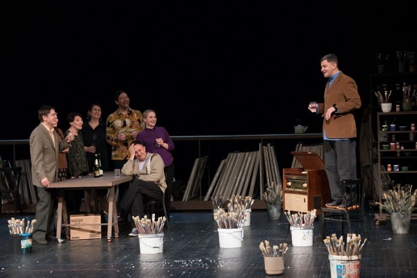 ФОТОРЕПОРТАЖ с репетиции премьеры "Чертов тост"