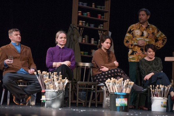 ФОТОРЕПОРТАЖ с репетиции премьеры "Чертов тост"