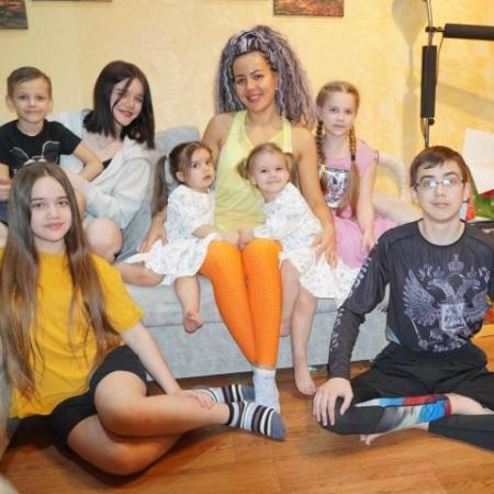 Челнинка одна воспитывает семерых детей Челнинка одна воспитывает семерых детей