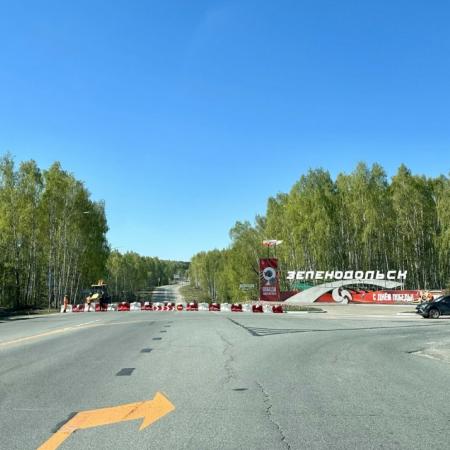 Главный въезд в Зеленодольск со стороны Казани закрыт на 2 месяца