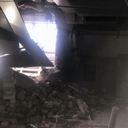 В казанской &laquo;Пирамиде&raquo; на строителя обрушилась стена