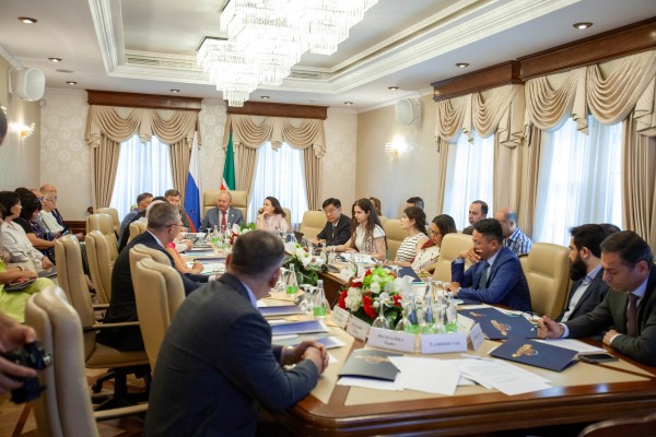 В Полпредстве РТ в Москве прошла презентация фестиваля &laquo;Восточный базар в Казани&raquo;