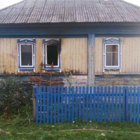 В Башкирии при пожаре погибли бабушка и четырехлетний внук