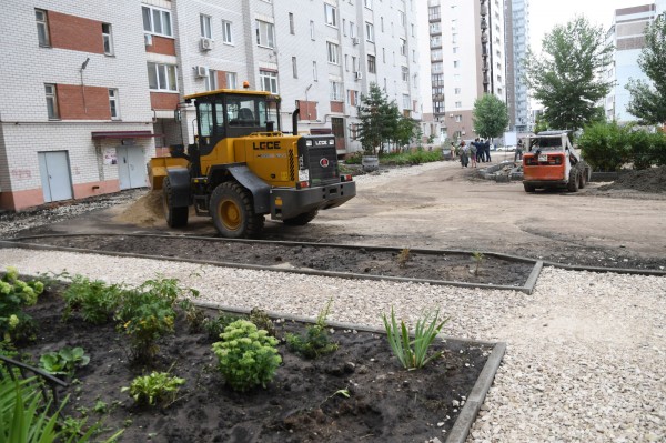 Работы по программе &laquo;Наш двор&raquo; в Казани выполнены на 70%