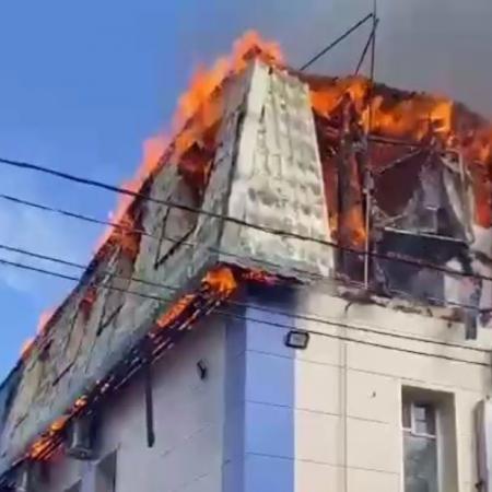 Пожар на улице Восстания: МЧС локализовало возгорание 