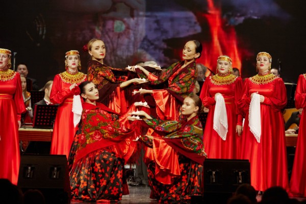 Государственный оркестр народных инструментов РТ представил программу &laquo;Только одна Россия&raquo; (ФОТО)