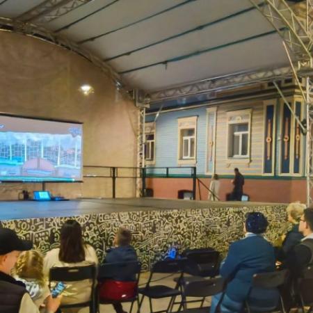 В Старо-Татарской слободе состоялся киновечер