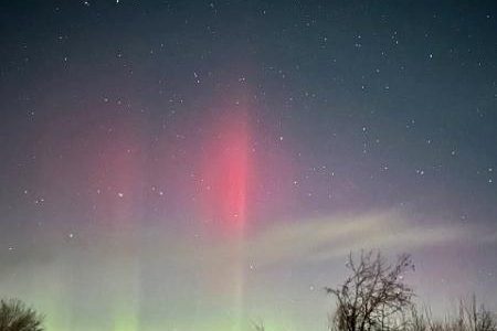 Красочное северное сияние вновь появилось в небе над Татарстаном