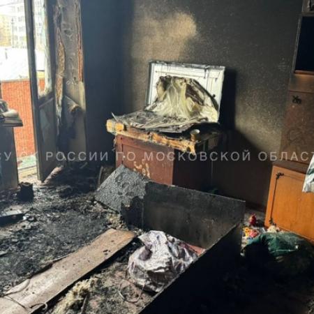 Двое детей погибли при пожаре в подмосковном Подольске