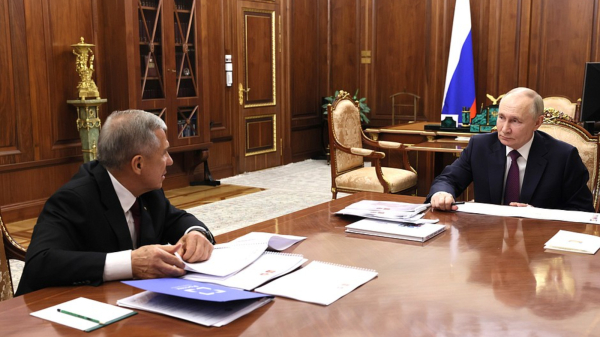 Рустам Минниханов доложил о состоянии сельского хозяйства Республики Татарстан на встрече с Владимиром Путиным