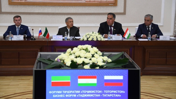 Марат Зяббаров встретился с руководством Согдийской области Таджикистана и принял участие в деловом форуме &laquo;Татарстан - Таджикистан&raquo;