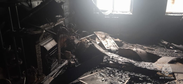 Огонь не пощадил ни дом, ни хозяина: в Тукаевском районе погиб пенсионер (ФОТО)