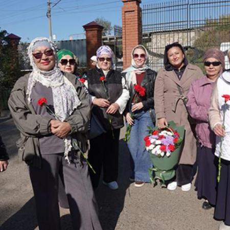 Тинчуринцы возложили цветы на место захоронения Карима Тинчурина (ФОТО)