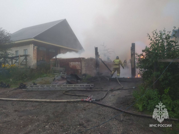 В Башкирии в пожаре погибли родители троих детей