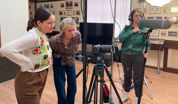 В Татарстане состоялись съёмки цикла видеороликов «Улицы Татарстана: лица Победы» (ФОТО) В Татарстане состоялись съёмки цикла видеороликов «Улицы Татарстана: лица Победы» (ФОТО)